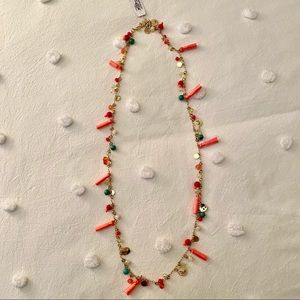 Lilly Pulitzer NWT Confetti Tassel Necklace